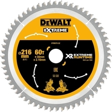 DeWalt DT99570 - Pilový kotouč pro pokosové pily XR FLEXVOLT 216x30x60mm